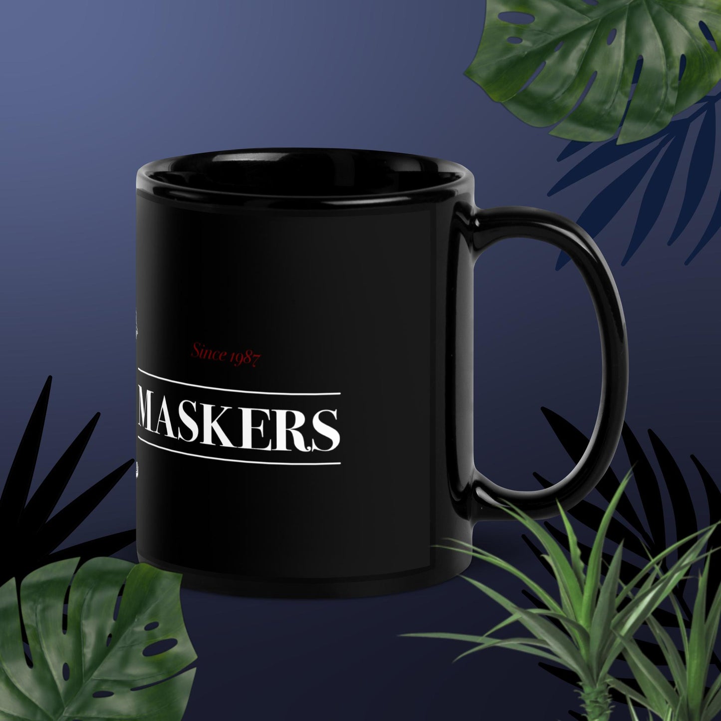 Black Glossy Mug