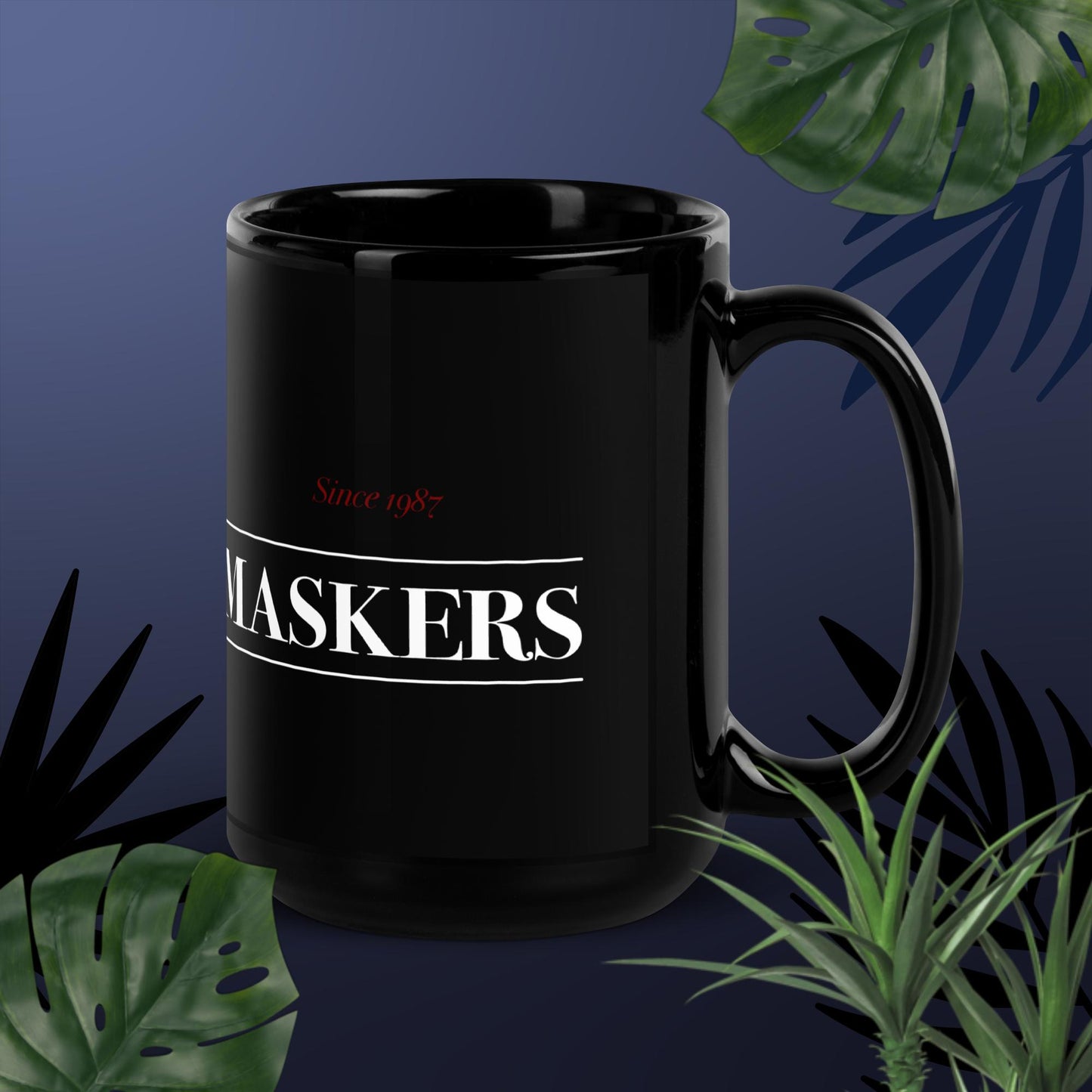 Black Glossy Mug