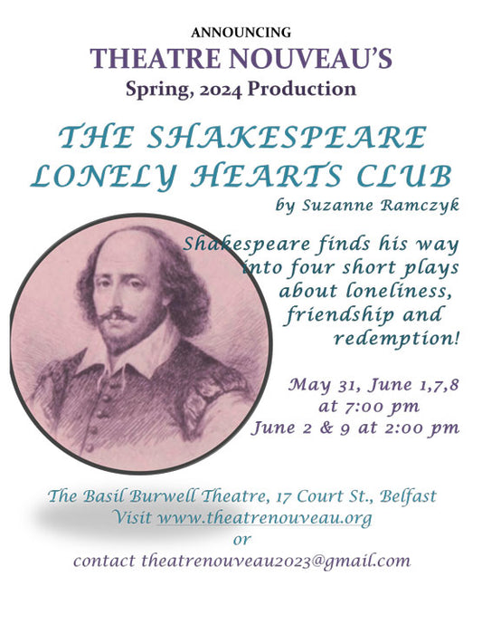 Theatre Nouveau's "The Shakespeare Lonely Heart's Club"