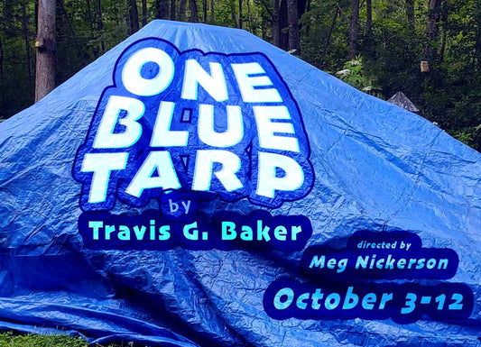 "One Blue Tarp" by Travis G. Baker
