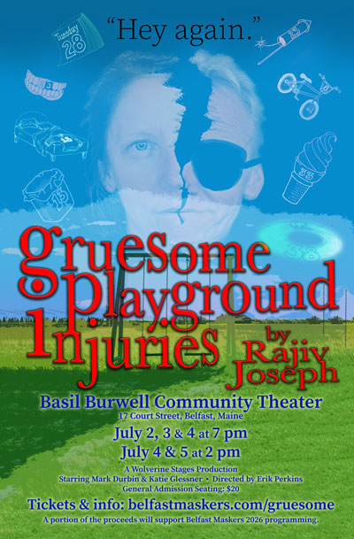 "Gruesome Playground Injuries" by Rajiv Joseph