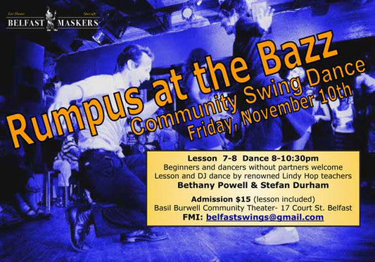 Rumpus at the Bazz - Community Swing Dance